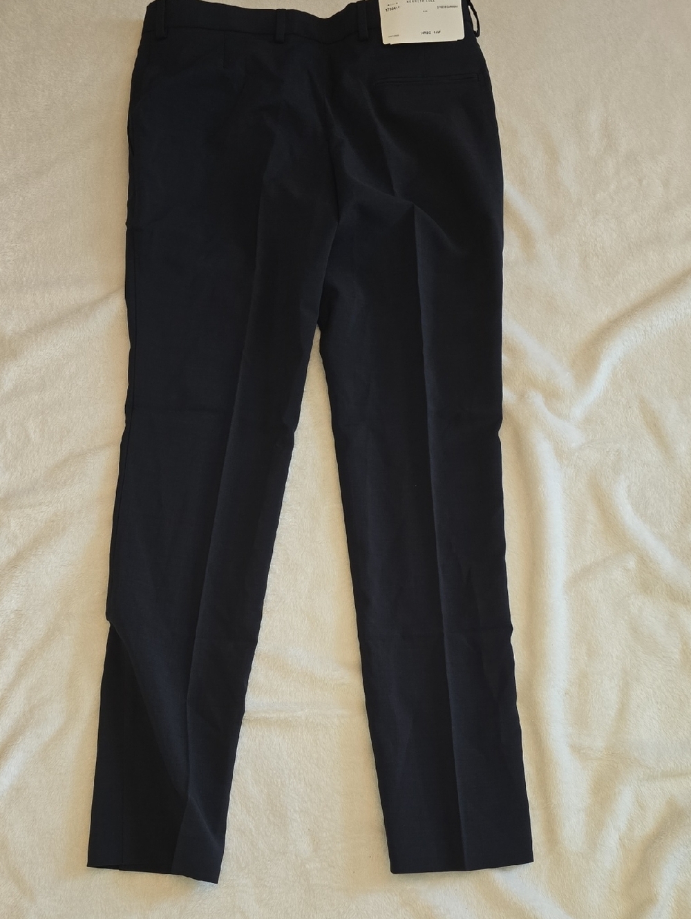 Reaction Kenneth Cole Boys 2 Piece Suit Set- NAVY BLUE - Picture 9 of 9